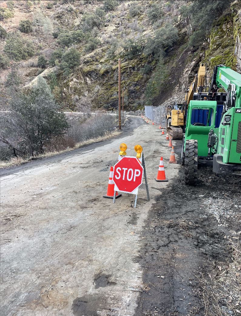 Canyon Creek Barrier Install