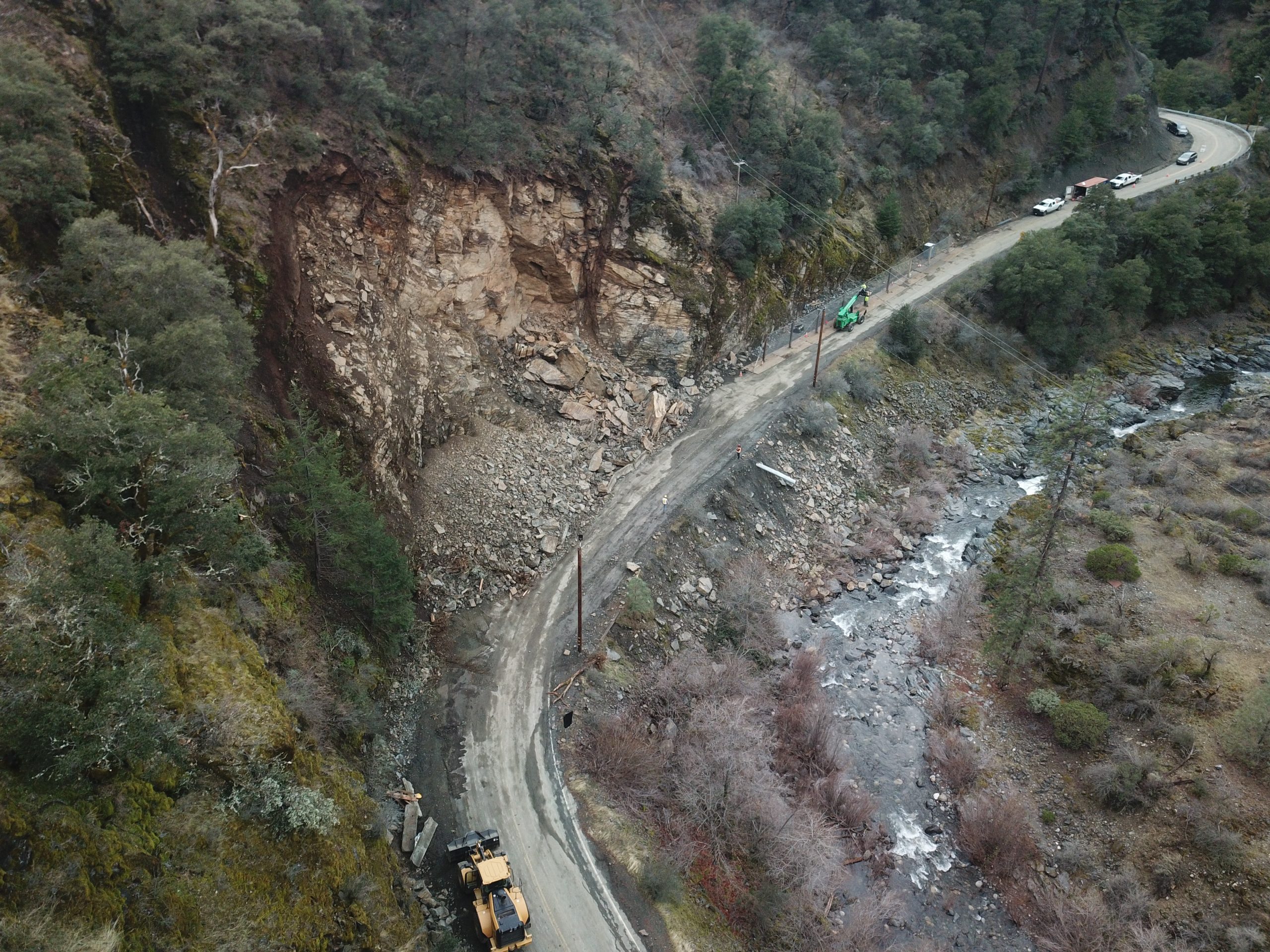 Canyon Creek Rock Slide