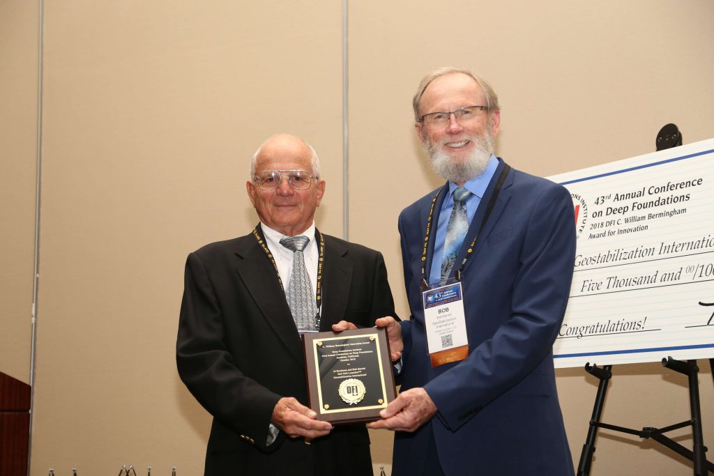 GeoStabilization International's Founders Bob Barrett and Al Ruckman