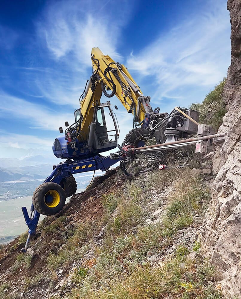 Spider excavator