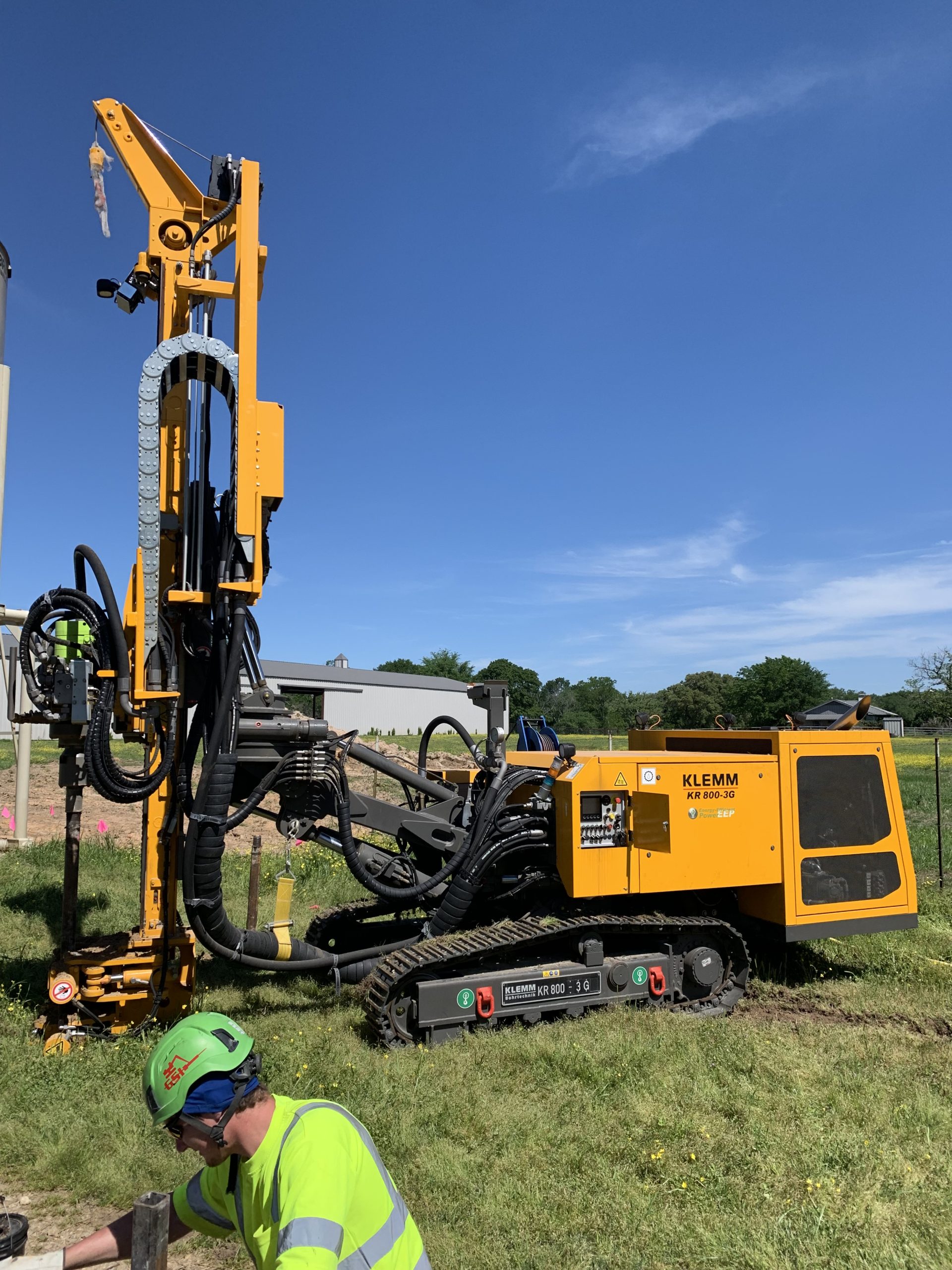 Compaction Grouting on Farm with Sunken Ground