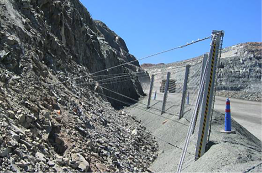 Rockfall Attenuator