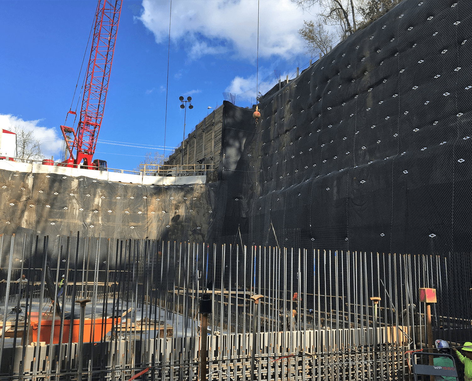 Temporary Shoring Soil Nails