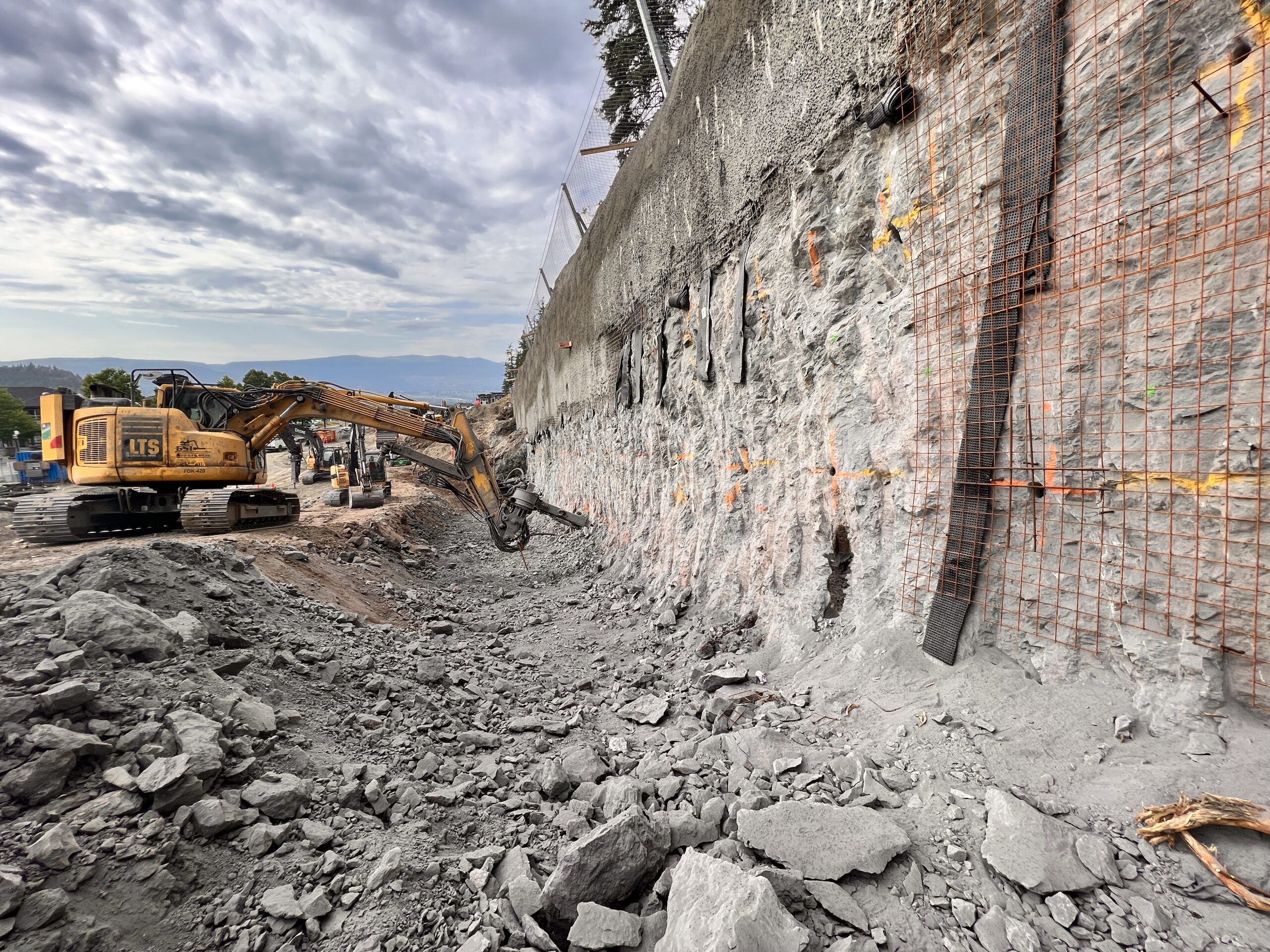 Permanent Shoring wall