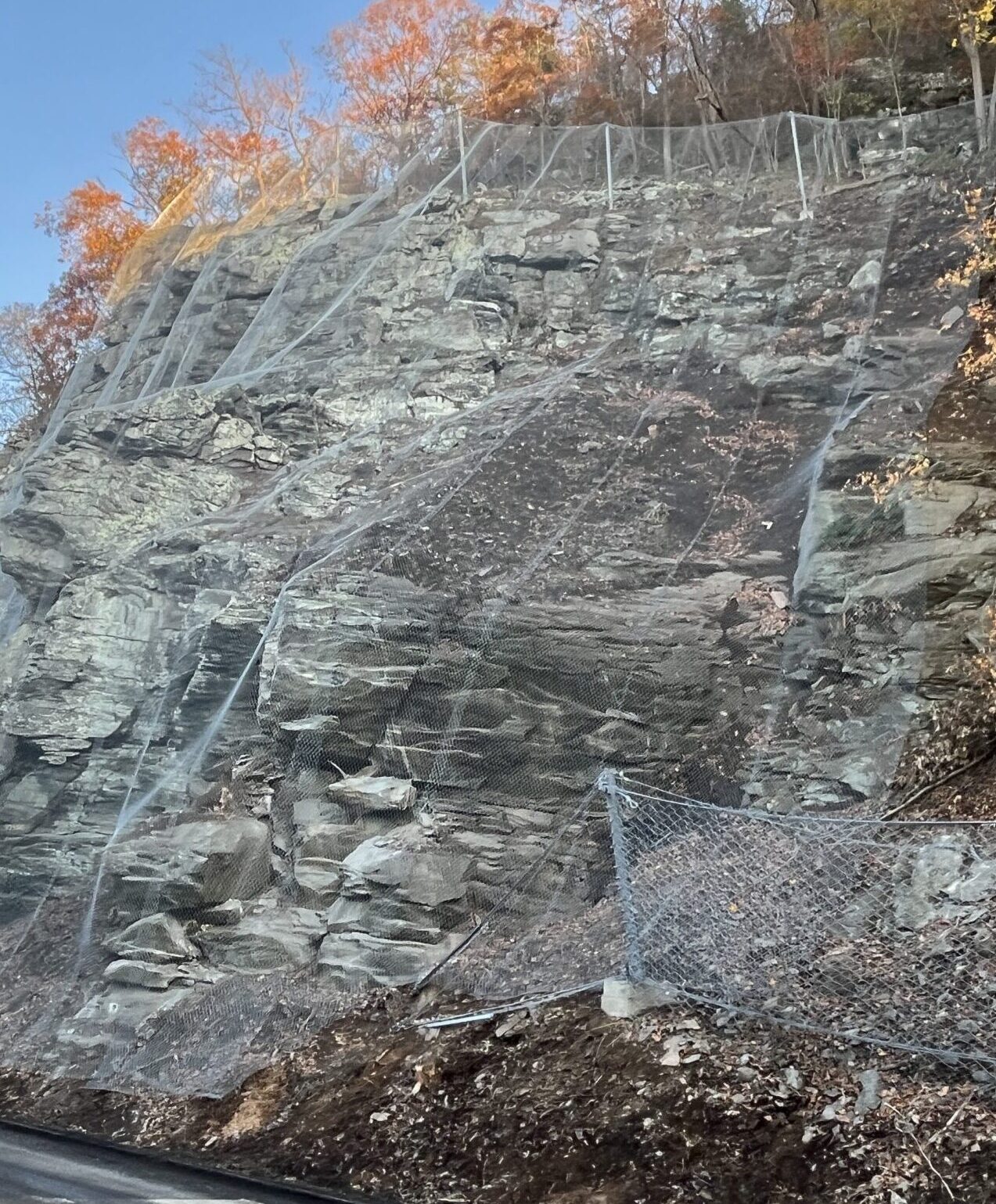 Rockfall Attenuator