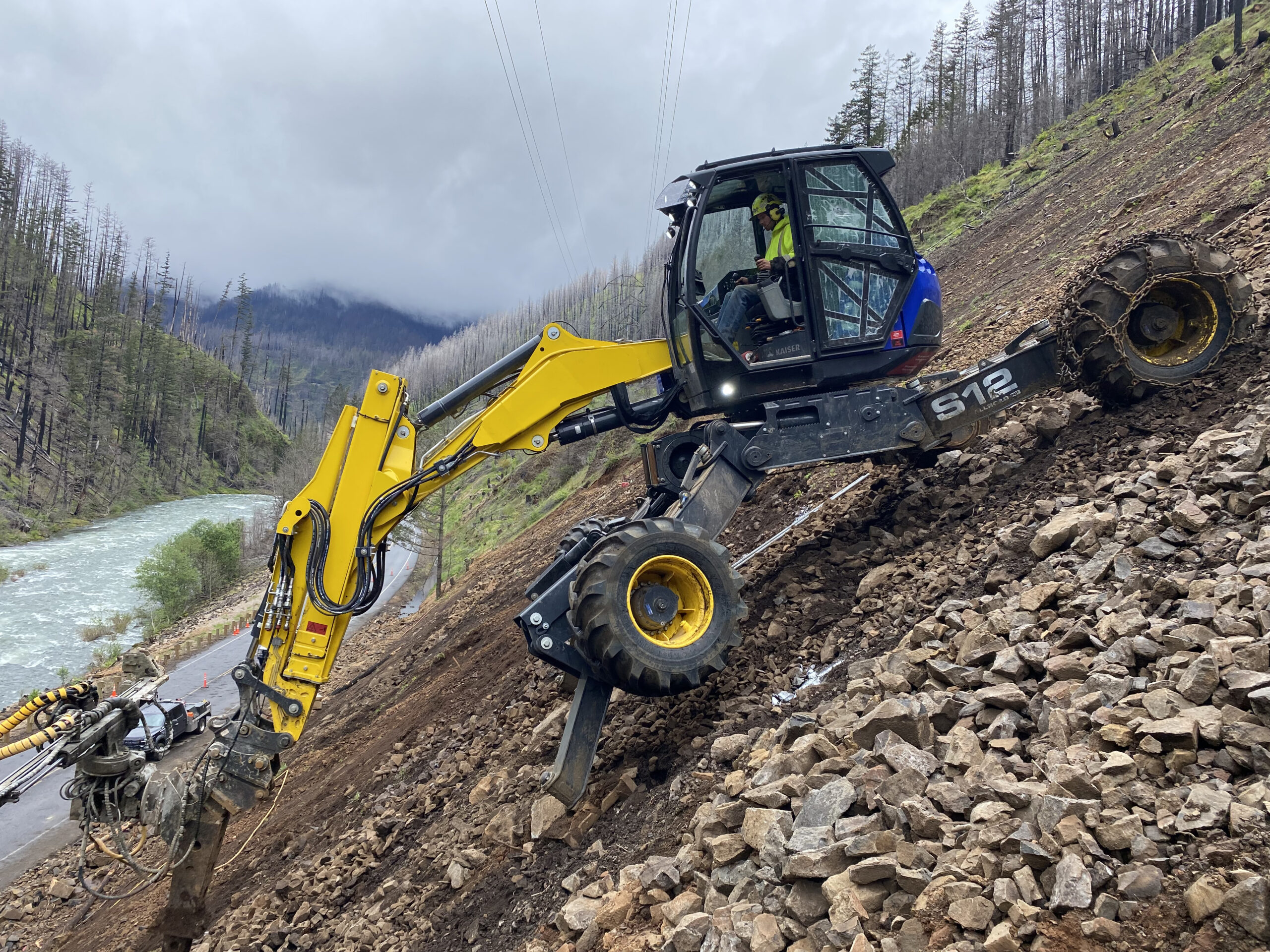 Spider Excavator