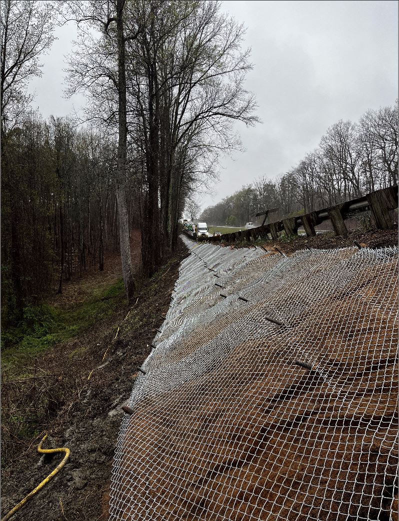 VA US-58 Eastbound Slope Stabilization - Geostabilization International