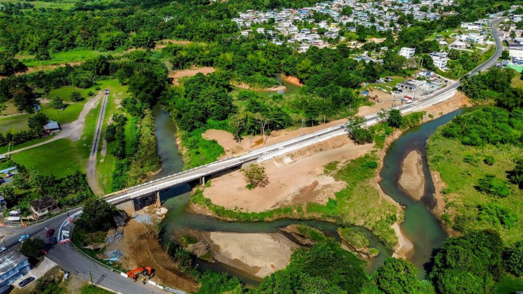 Emergency embankment stabilization project on PR-110 in Moca, Puerto Rico